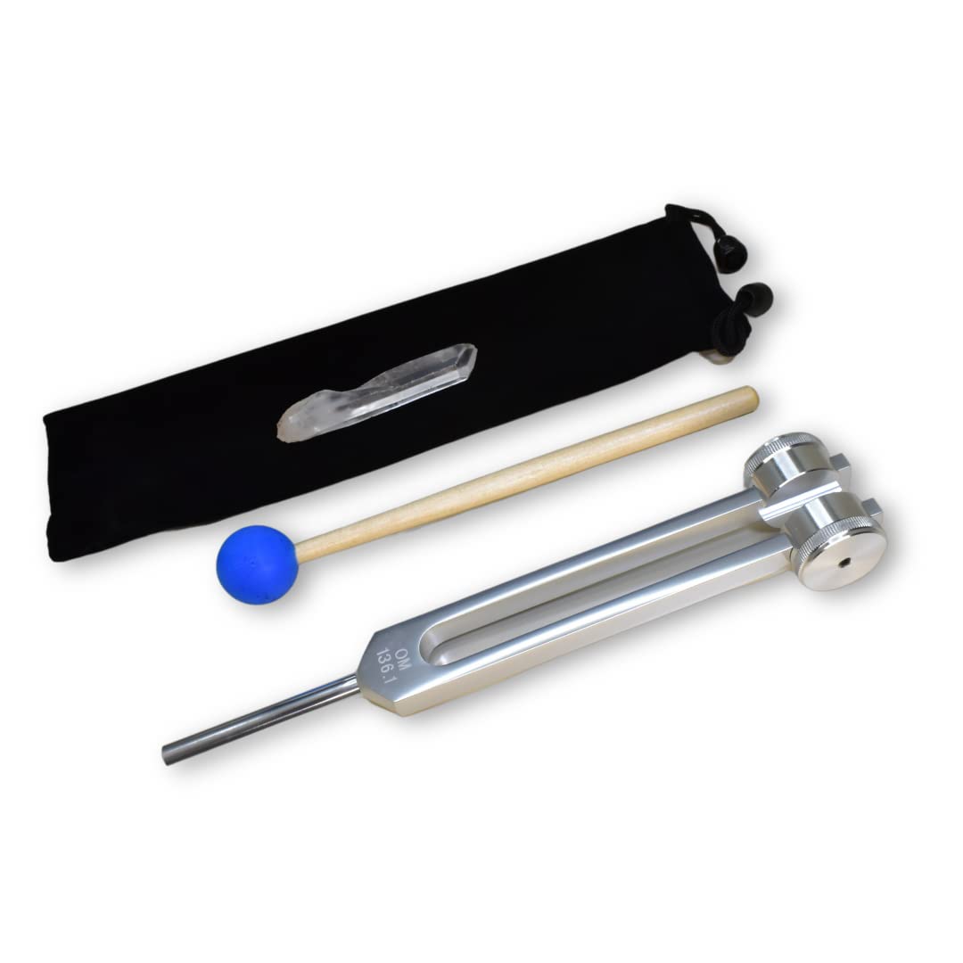 Magic of Sedona Primordial Sound OM Tuner Mallet and crystal point and usage instructions included Tuning fork Ohm tuner Tuning fork Crystal tuner
Magic of Sedona Primordial Sound OM Tuner Mallet and crystal point and usage instructions included Tuning fork Ohm tuner Tuning fork Crystal tuner