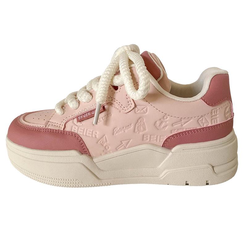 LZ6059 latex insole/2025 spring new thick baseplate shoes women s shoes casual little white shoes niche versatile 35 розовый
LZ6059 latex insole/2025 spring new thick baseplate shoes women s shoes casual little white shoes niche versatile 35 розовый