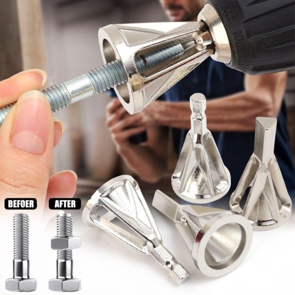Repair Damaged Bolts External Chamfer Bit Hexagonal Metal Shank Drill Bit Drill Accessories Gold2
Repair Damaged Bolts External Chamfer Bit Hexagonal Metal Shank Drill Bit Drill Accessories Gold2