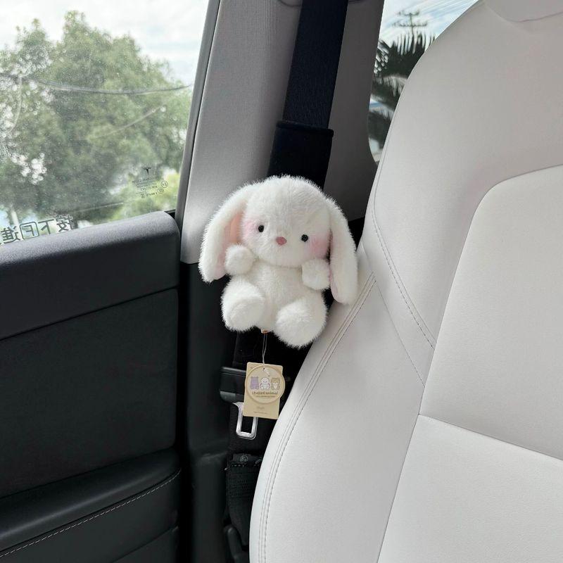 Plush West Highland Rabbit Car Seatbelt Shoulder Pad, Cute and Comfortable for All Seasons, Anti-Strangling Safety Strap Decoration for Car Interior White Bunny Shoulder Strap
Plush West Highland Rabbit Car Seatbelt Shoulder Pad, Cute and Comfortable for All Seasons, Anti-Strangling Safety Strap Decoration for Car Interior White Bunny Shoulder Strap