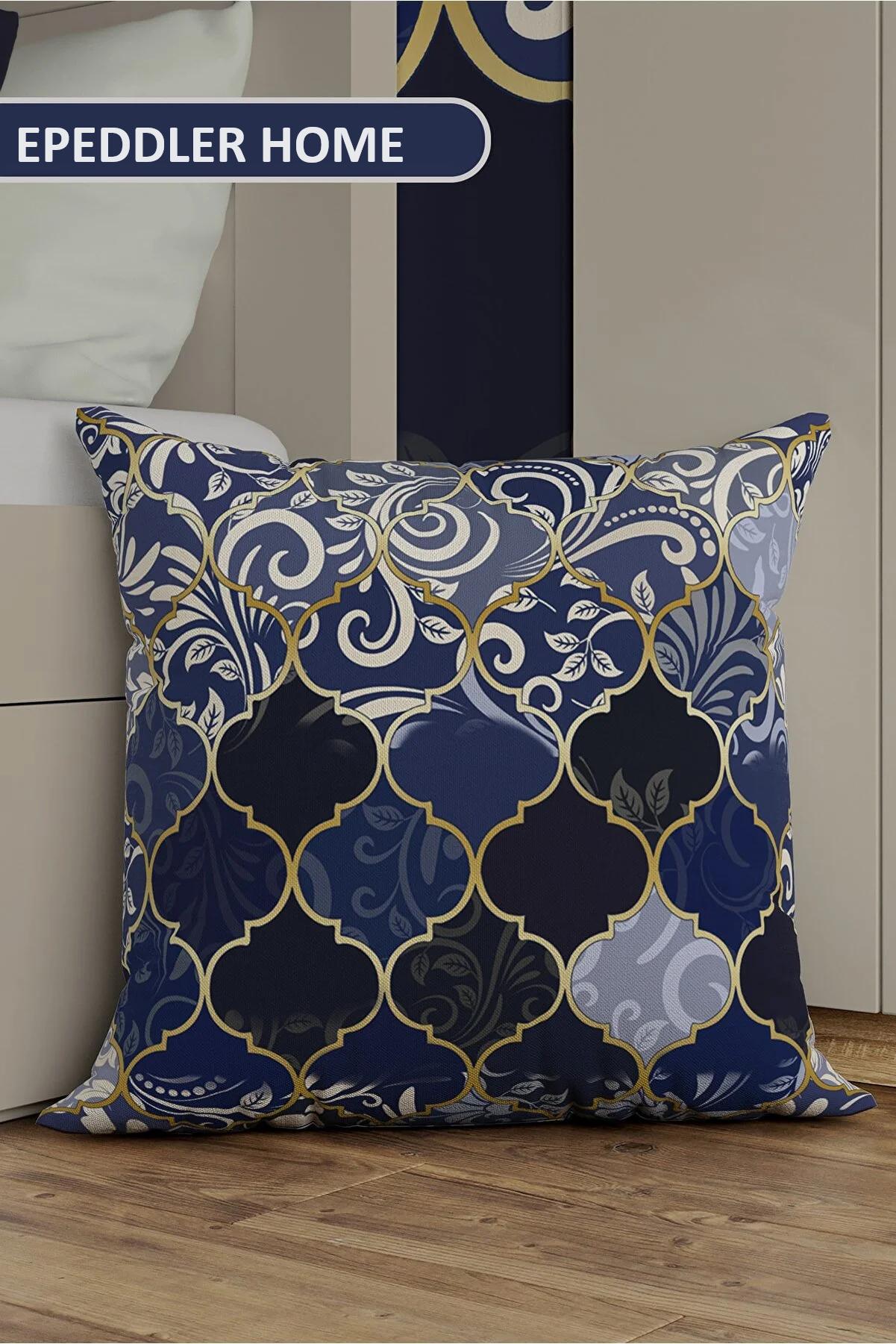 EPeddler Home Декоративная подушка с узором из османской этнической плитки - Наволочка 43x43 cm
EPeddler Home Декоративная подушка с узором из османской этнической плитки - Наволочка 43x43 cm