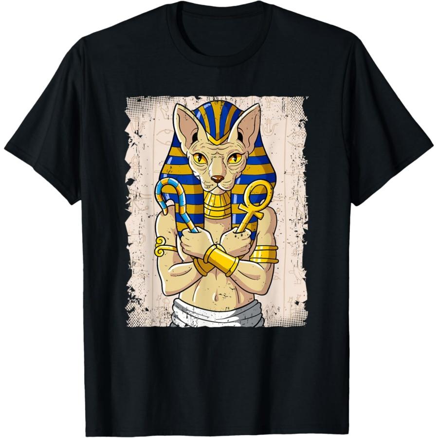 Egypt Egyptian Cat Sphynx Pharaoh T-Shirt XXXXXL чорний
Egypt Egyptian Cat Sphynx Pharaoh T-Shirt XXXXXL чорний