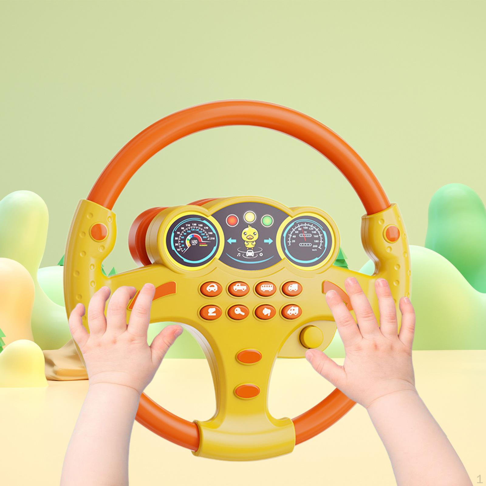 Круглая игрушка на руле, детский звук, интерактивная ролевая игра, вождение второго пилота автомобиля duck
Круглая игрушка на руле, детский звук, интерактивная ролевая игра, вождение второго пилота автомобиля duck