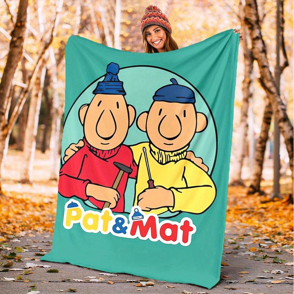 1pc Pat, Mat, Friendship,Buurman & Buurman Digital Printed Flannel Blanket, Super Soft Plush Bed Cover,Blanket for Sofa, Bed, Office, 70125 130cm x 150cm
1pc Pat, Mat, Friendship,Buurman & Buurman Digital Printed Flannel Blanket, Super Soft Plush Bed Cover,Blanket for Sofa, Bed, Office, 70125 130cm x 150cm