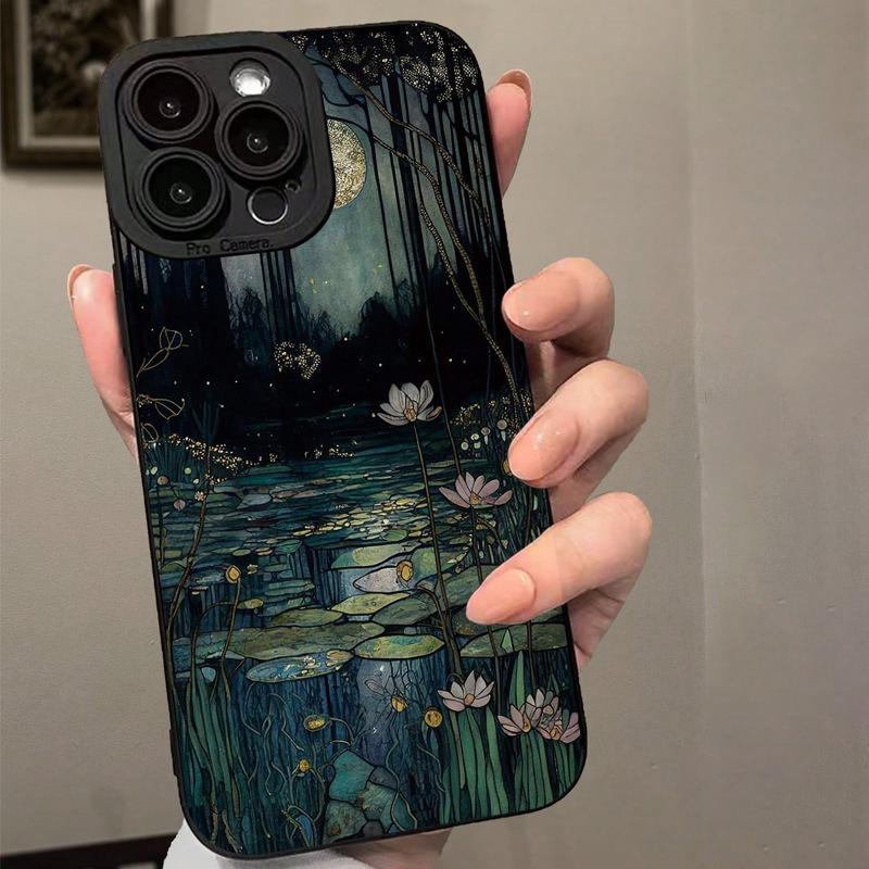 Moonlit Water Lilies Impressionist Pond Art Phone Case for iPhone 17 16 15 14 13 12 11 Series Pro Max Plus iphone 14 Plus
Moonlit Water Lilies Impressionist Pond Art Phone Case for iPhone 17 16 15 14 13 12 11 Series Pro Max Plus iphone 14 Plus