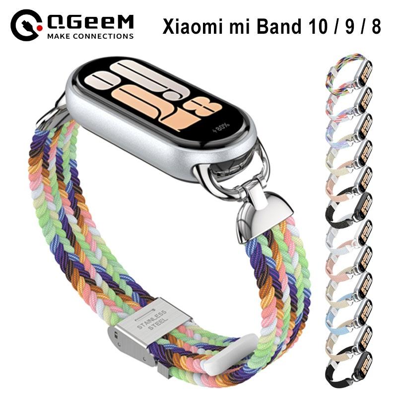 Nylon Strap for Xiaomi Mi Band 10/9/8 High Quality Breathable Sports Wristband Accessories for Mi Band 10 NFC Replace Watchband For Mi band 8
Nylon Strap for Xiaomi Mi Band 10/9/8 High Quality Breathable Sports Wristband Accessories for Mi Band 10 NFC Replace Watchband For Mi band 8