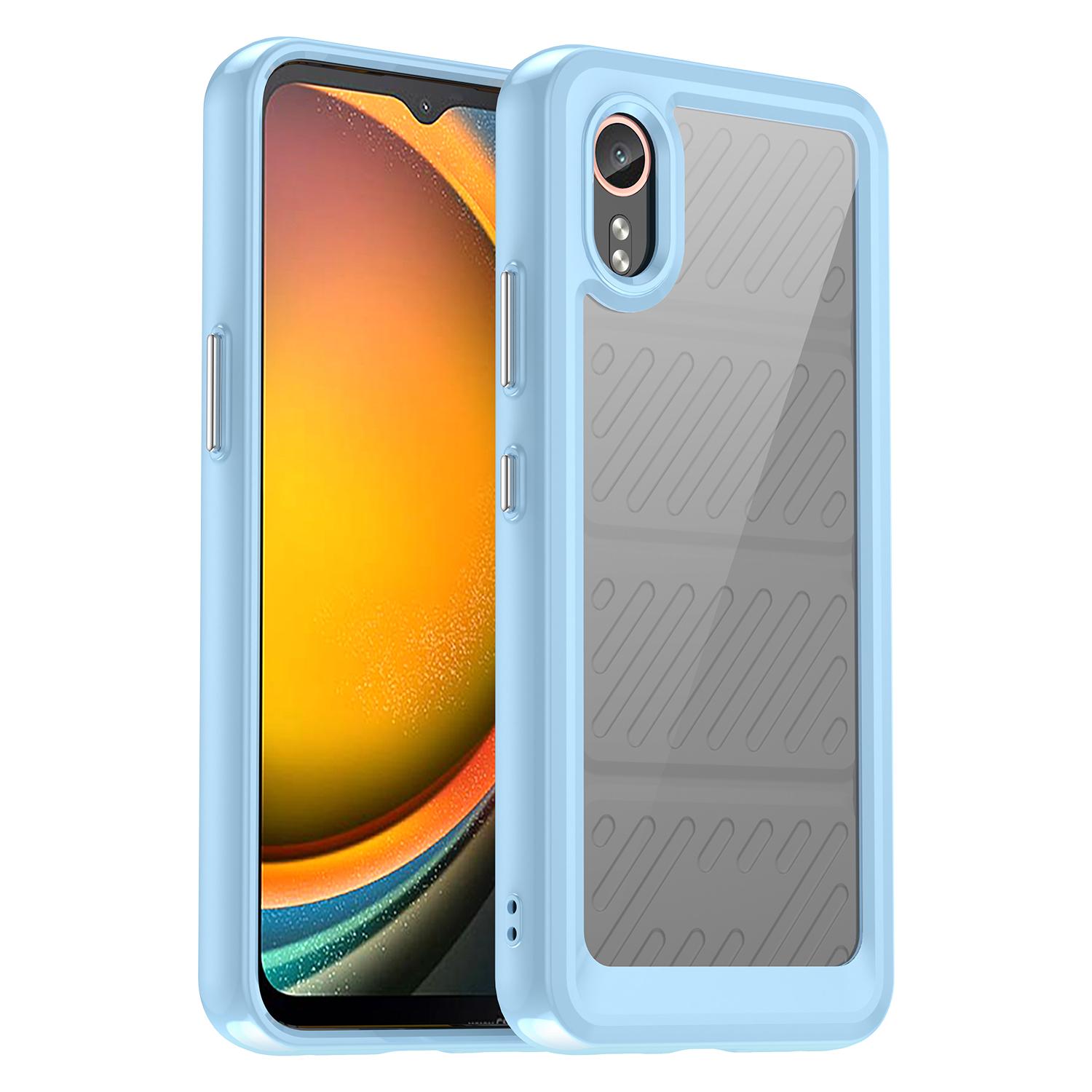 For Samsung Galaxy Xcover7 Phone Case Anti-drop TPU+Acrylic Cover Blue
For Samsung Galaxy Xcover7 Phone Case Anti-drop TPU+Acrylic Cover Blue
