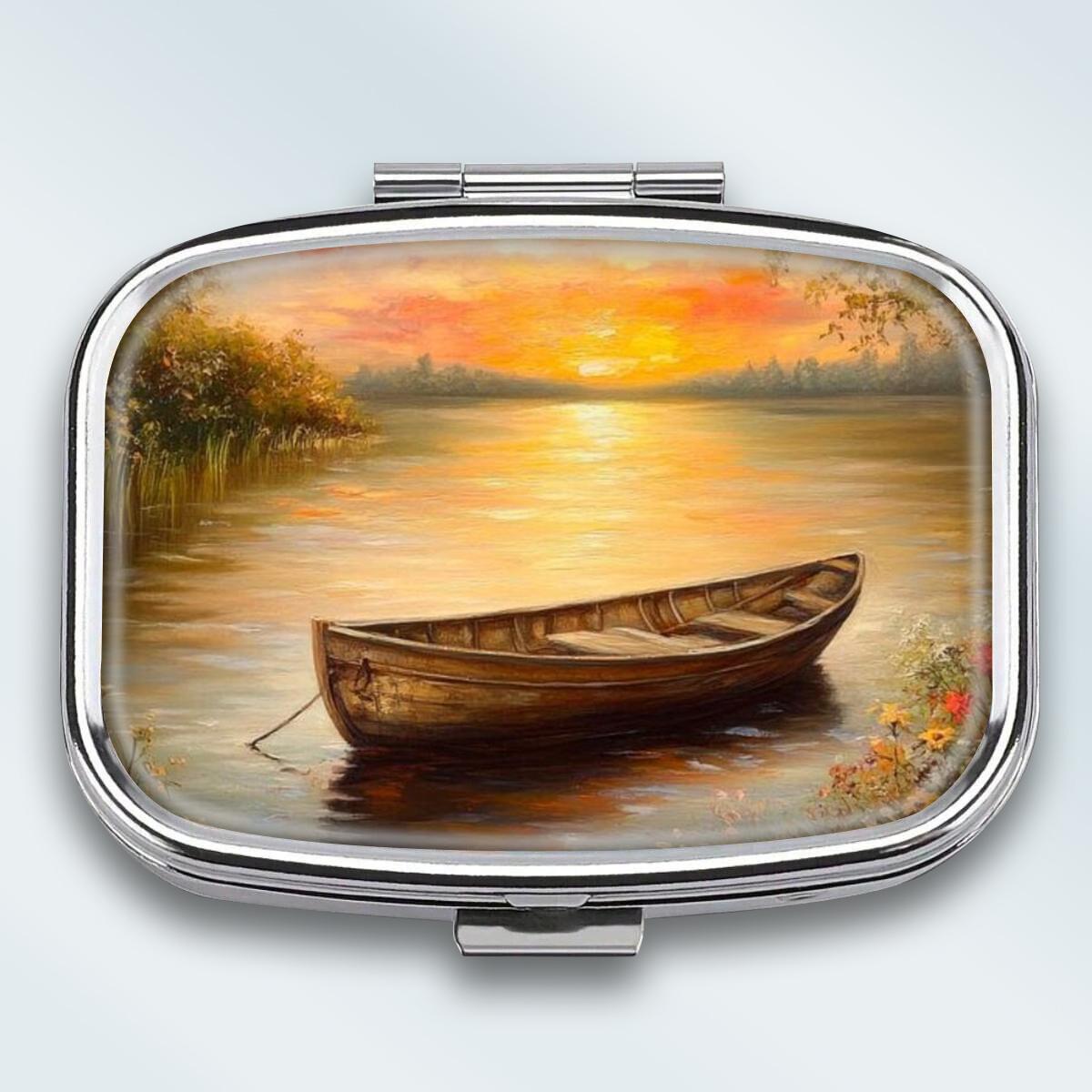Portable Pill Box with 2 Compartments, Mini Metal Medicine Organizer Case, Cute Printed Pill Container for Vitamins, Pills, Jewelry, Travel, Daily Use різнокольоровий
Portable Pill Box with 2 Compartments, Mini Metal Medicine Organizer Case, Cute Printed Pill Container for Vitamins, Pills, Jewelry, Travel, Daily Use різнокольоровий