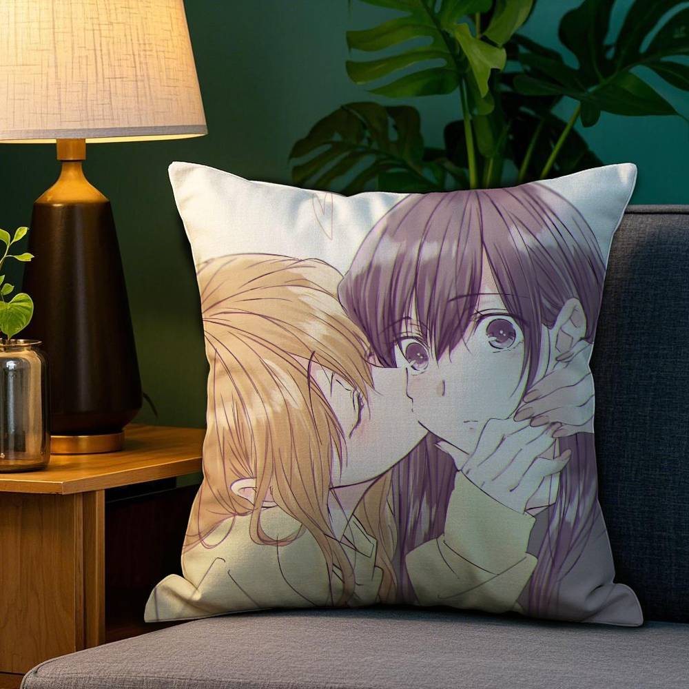 Loving GL Anime C-Citrus Pillow Case Anti-dustmite Pillowcase Invisible zipper silky short plush Sofa cushion cover 12x12Inch
Loving GL Anime C-Citrus Pillow Case Anti-dustmite Pillowcase Invisible zipper silky short plush Sofa cushion cover 12x12Inch