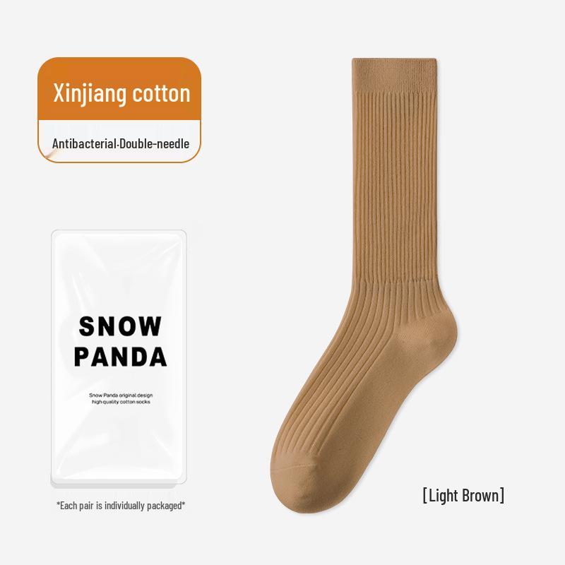 Женские антибактериальные хлопковые гольфы до колена - Мягкие, дышащие, однотонные, универсальные для весны и осени One Size света кофе
Женские антибактериальные хлопковые гольфы до колена - Мягкие, дышащие, однотонные, универсальные для весны и осени One Size света кофе