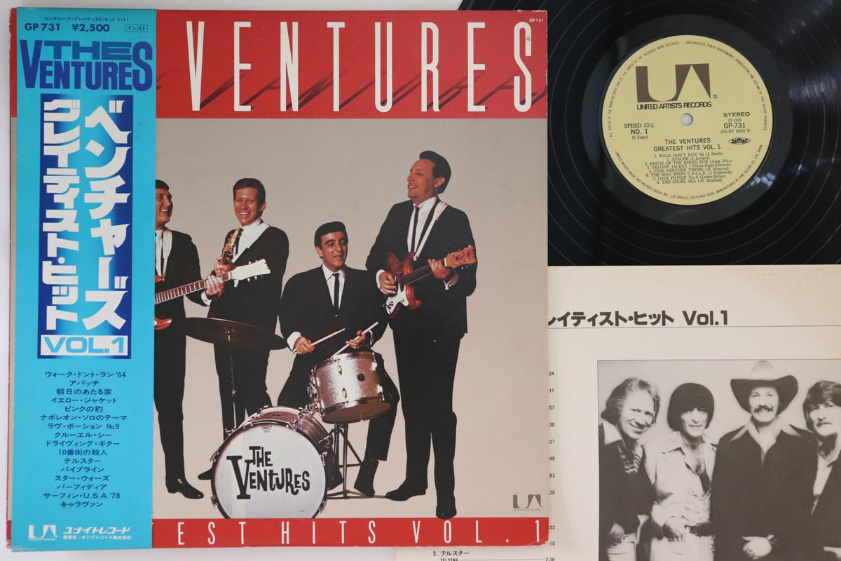 LP Record VENTURES - Greatest Hits Vol.1 GP731 UNITED ARTISTS 1979 Japan Obi Rock Used
LP Record VENTURES - Greatest Hits Vol.1 GP731 UNITED ARTISTS 1979 Japan Obi Rock Used