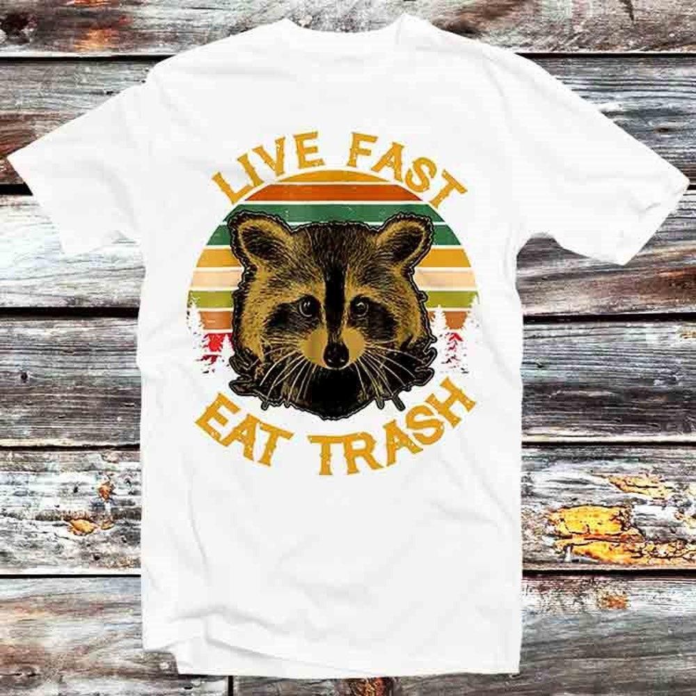 230GSM 100% Cotton T-Shirt Live Fast Eat Trash Raccoon T Shirt Vintage Retro Cool Gift Mens Womens Unisex Cartoon Anime Top Tee B818 XS белый
230GSM 100% Cotton T-Shirt Live Fast Eat Trash Raccoon T Shirt Vintage Retro Cool Gift Mens Womens Unisex Cartoon Anime Top Tee B818 XS белый