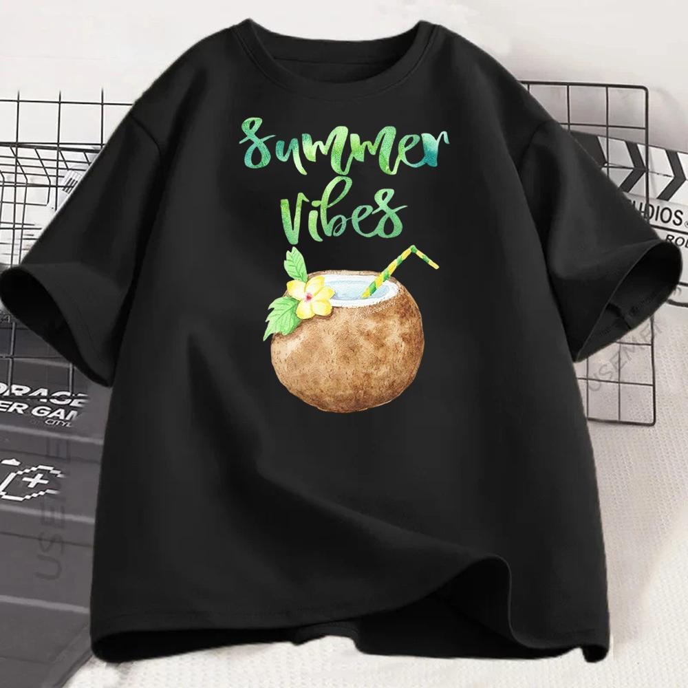 Hello Summer Watermelon T Shirt Cute Fruit Print Tee Casual Short Sleeve Ladies Special for Summer Vacation Comfortable To Wear S
Hello Summer Watermelon T Shirt Cute Fruit Print Tee Casual Short Sleeve Ladies Special for Summer Vacation Comfortable To Wear S