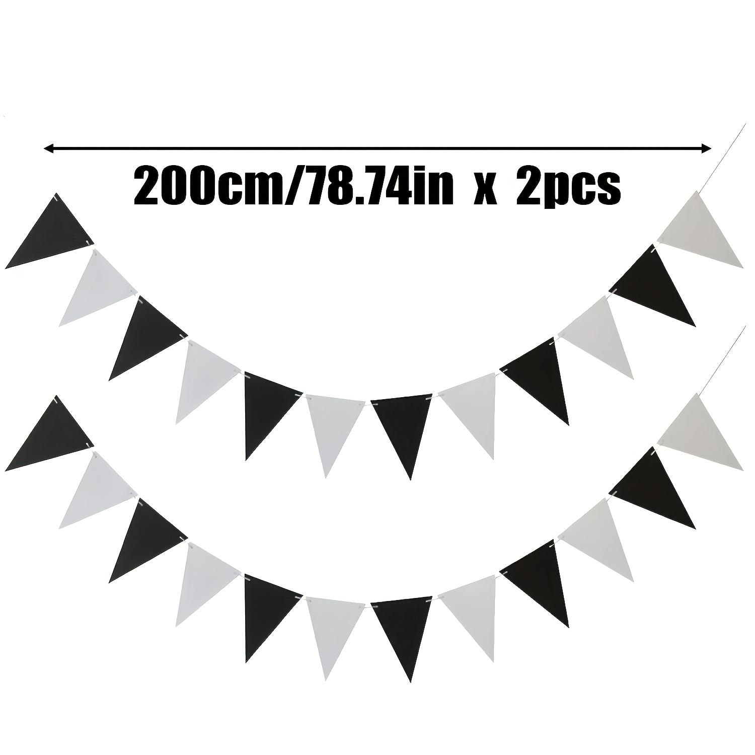 2-Pack Black & White Plastic Ribbon Flags - Perfect for Weddings, Birthdays, and Holiday Celebrations!
2-Pack Black & White Plastic Ribbon Flags - Perfect for Weddings, Birthdays, and Holiday Celebrations!