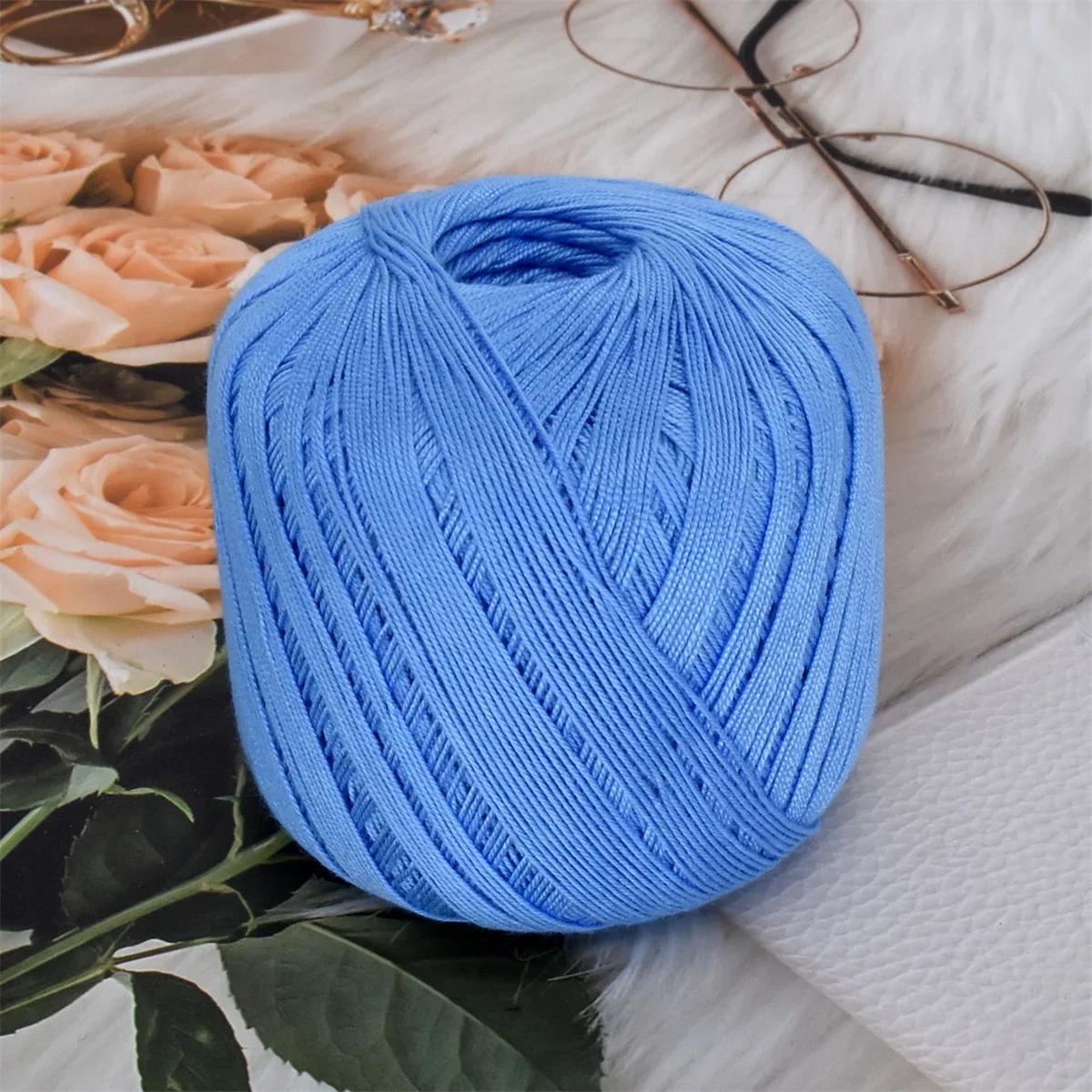 50g/ball Worsted 2 ply Middle Thin 0.8mm 8# Lace Cotton Yarn 100% Cotton Crochet Thread for Hand Knitting Sewing 400m/437yd
50g/ball Worsted 2 ply Middle Thin 0.8mm 8# Lace Cotton Yarn 100% Cotton Crochet Thread for Hand Knitting Sewing 400m/437yd