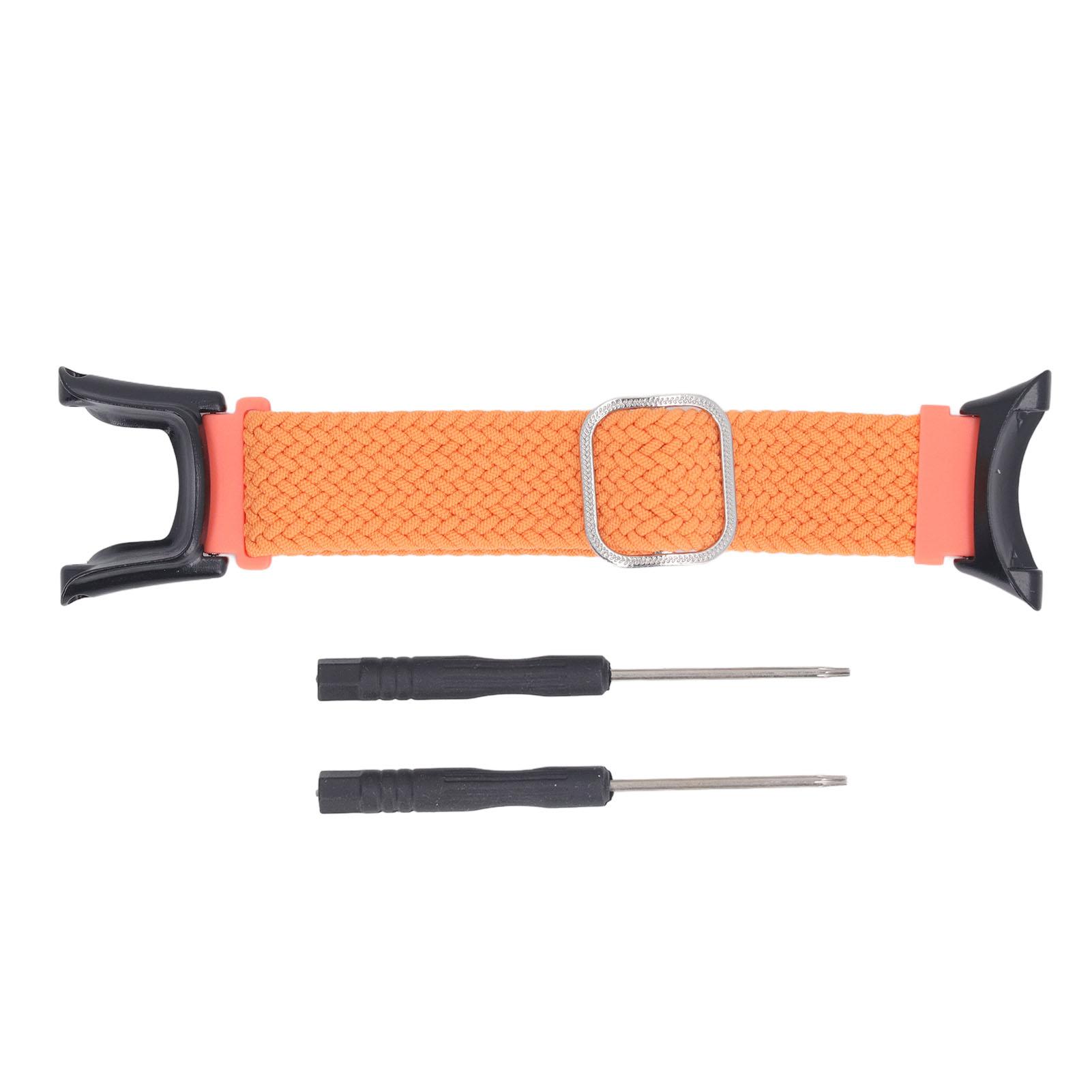Плетеный нейлоновый ремешок для часов Дышащая усиленная пряжка Сменный ремешок для часов Регулировка размера отвертками для AMBIT 2 оранжевый
Плетеный нейлоновый ремешок для часов Дышащая усиленная пряжка Сменный ремешок для часов Регулировка размера отвертками для AMBIT 2 оранжевый