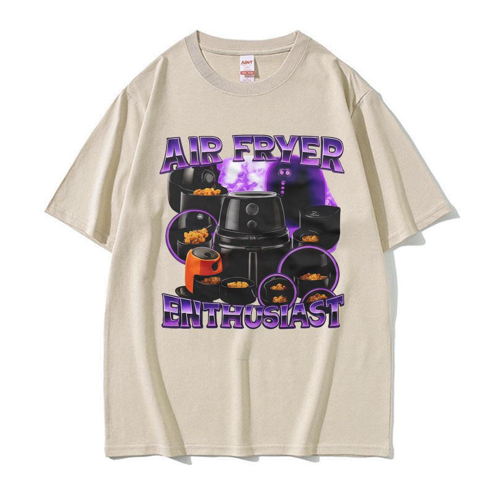 Air Fryer Enthusiast Funny Airfryer Meme Graphic T Shirt Unisex Women Vintage Humor Gift Tshirts High Quality 100 Cotton T Shirts 4XL
Air Fryer Enthusiast Funny Airfryer Meme Graphic T Shirt Unisex Women Vintage Humor Gift Tshirts High Quality 100 Cotton T Shirts 4XL