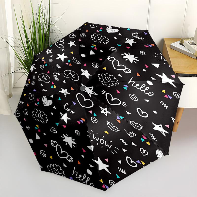 1pc Love Hearts Stars Greeting Umbrella with Plastic Handle,Vibrant Cartoon Pattern,Multi-functional UmbrellaPT209
1pc Love Hearts Stars Greeting Umbrella with Plastic Handle,Vibrant Cartoon Pattern,Multi-functional UmbrellaPT209