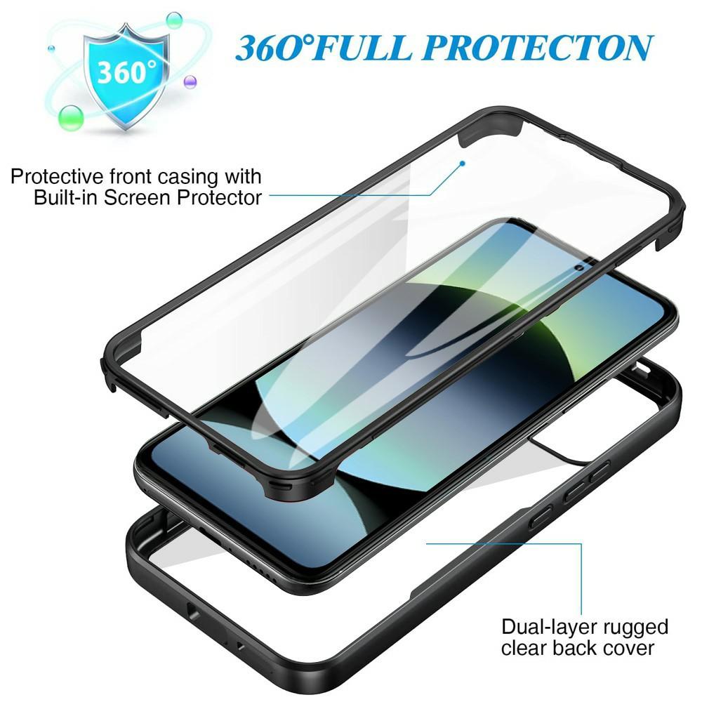 For Xiaomi Redmi Note 14 4G (163.25x76.55x8.16mm) Case Acrylic+TPU Clear Phone Cover with PET Screen Film Purple
For Xiaomi Redmi Note 14 4G (163.25x76.55x8.16mm) Case Acrylic+TPU Clear Phone Cover with PET Screen Film Purple