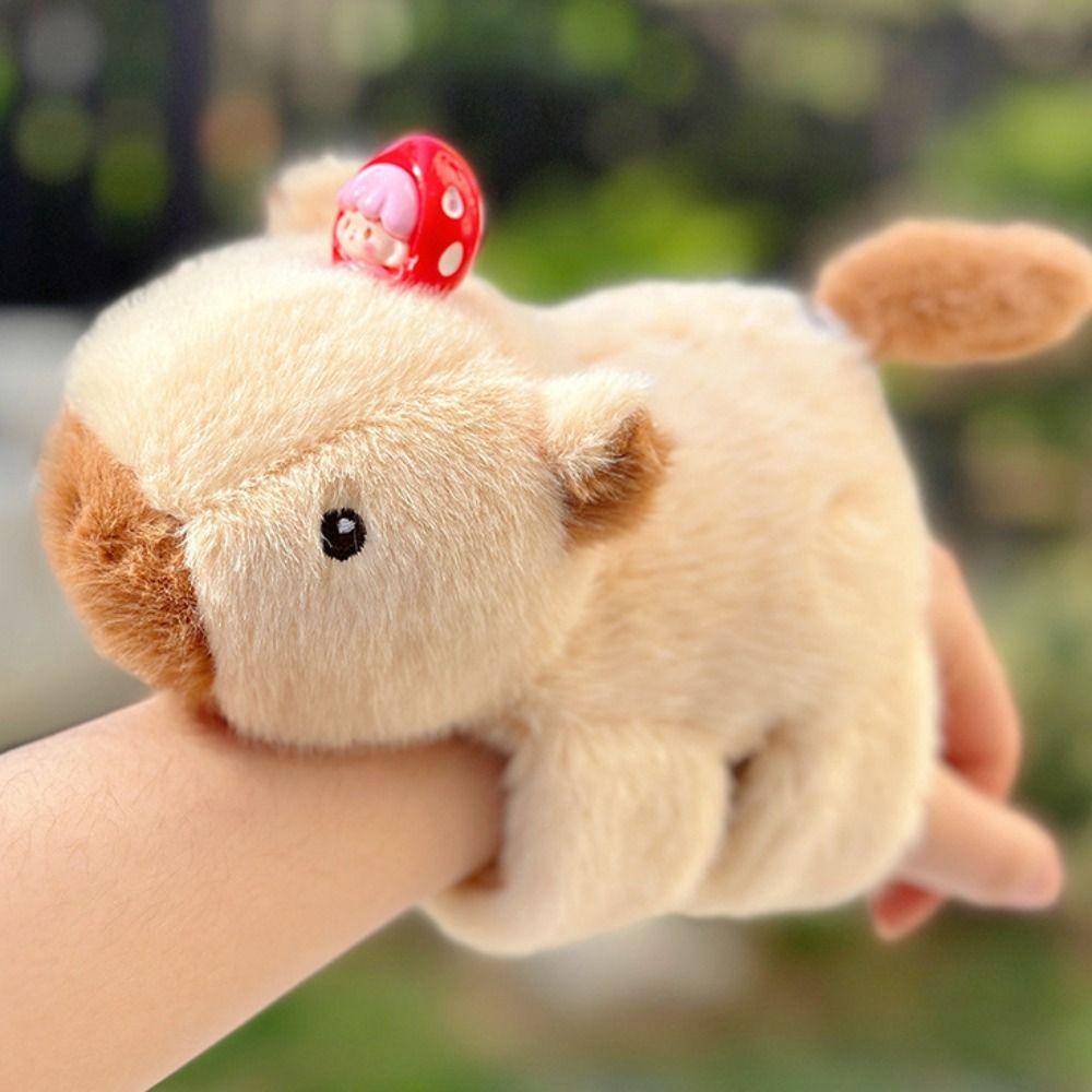 Мягкая кукла-грызун Capybara Slap Bracelet Вращающийся плюшевый браслет Capybara BirthdayGift бежевый
Мягкая кукла-грызун Capybara Slap Bracelet Вращающийся плюшевый браслет Capybara BirthdayGift бежевый