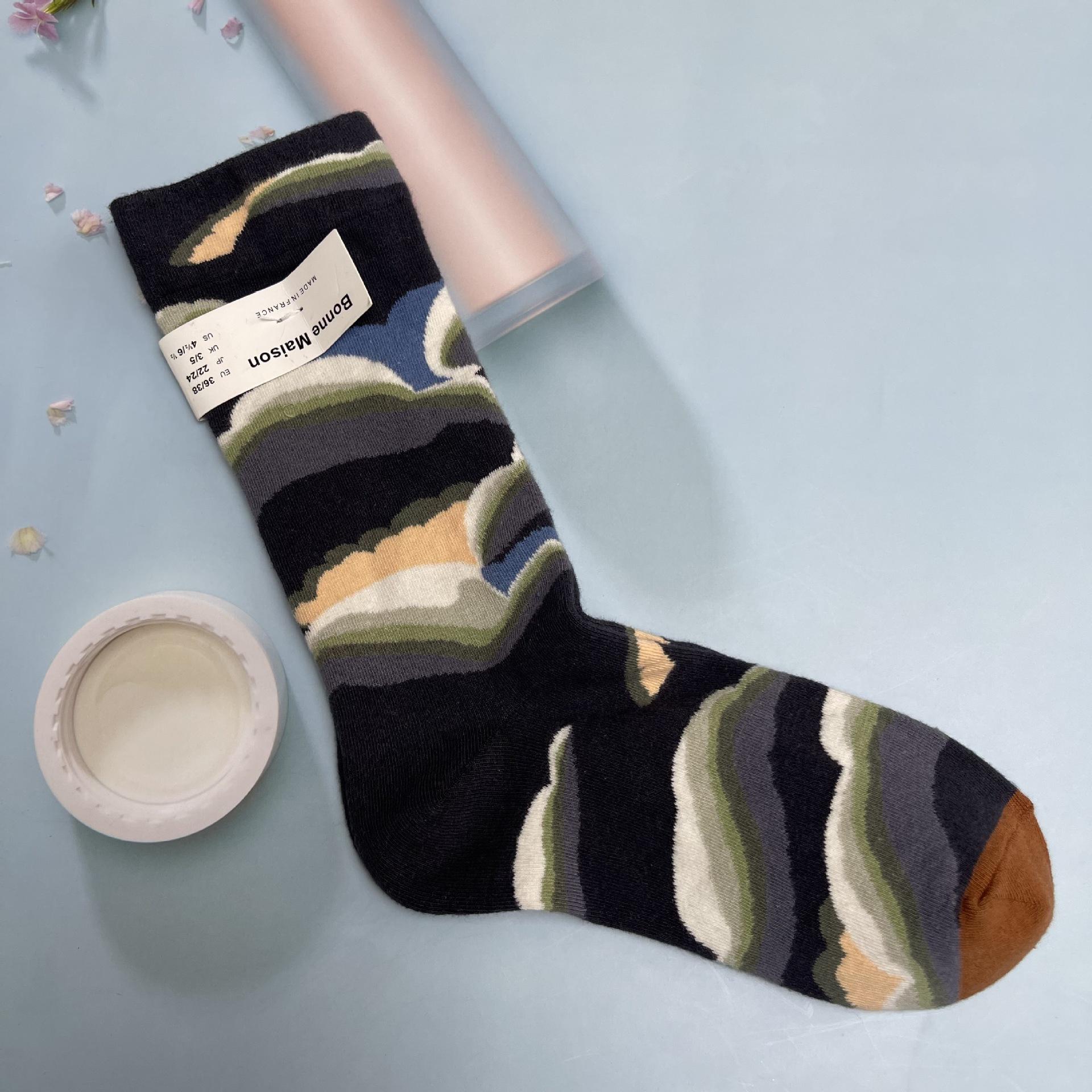 Добрий дім: Ретро Олійний Живопис Шкарпетки до Середини Литки Розкішні Французькі Жіночі One Size 36-40
Добрий дім: Ретро Олійний Живопис Шкарпетки до Середини Литки Розкішні Французькі Жіночі One Size 36-40