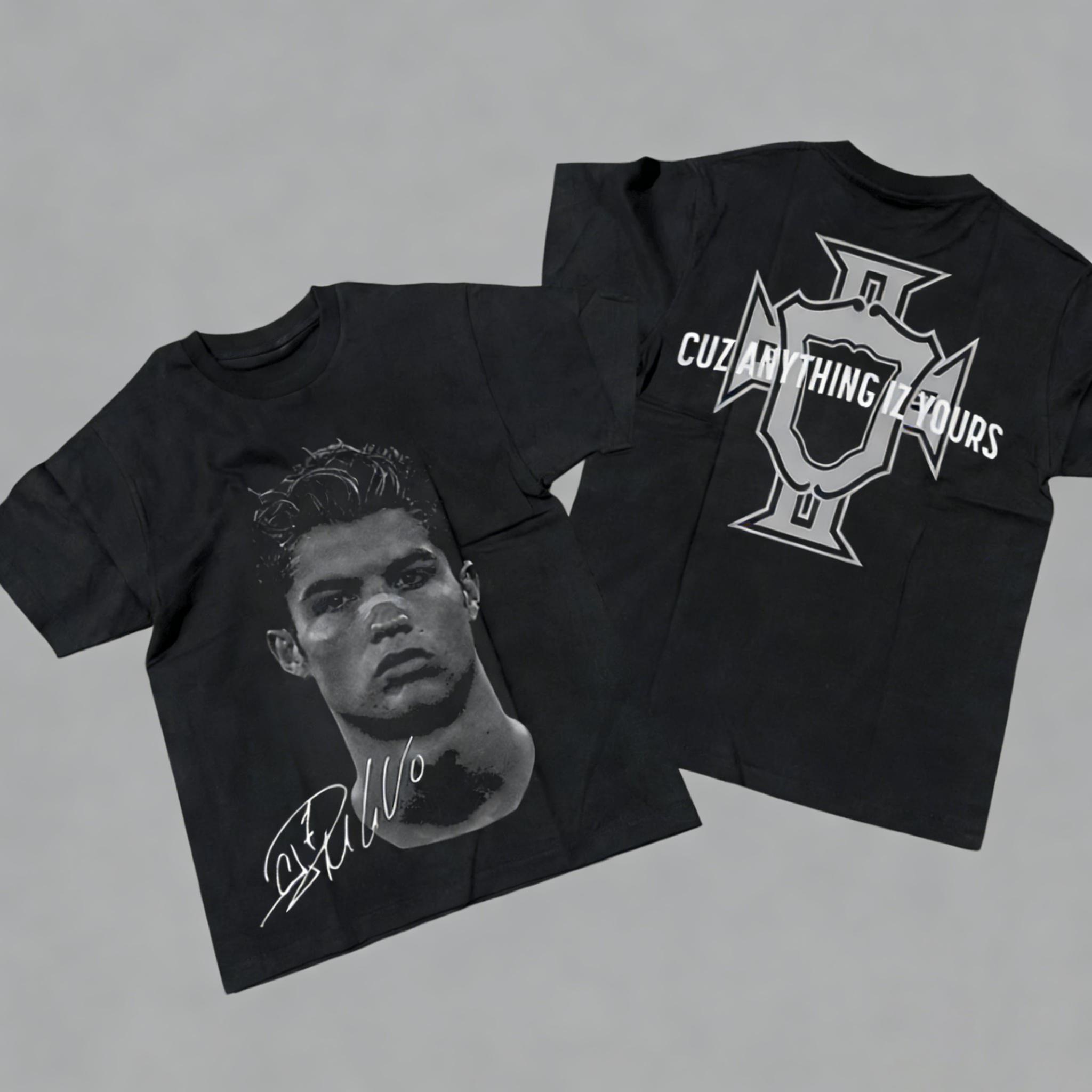 Soccer Football Superstar Portrait Printed T-Shirt Unisex Cotton Loose Fit Casual Short Sleeve Tee Streetwear Daily Wear Top S
Soccer Football Superstar Portrait Printed T-Shirt Unisex Cotton Loose Fit Casual Short Sleeve Tee Streetwear Daily Wear Top S