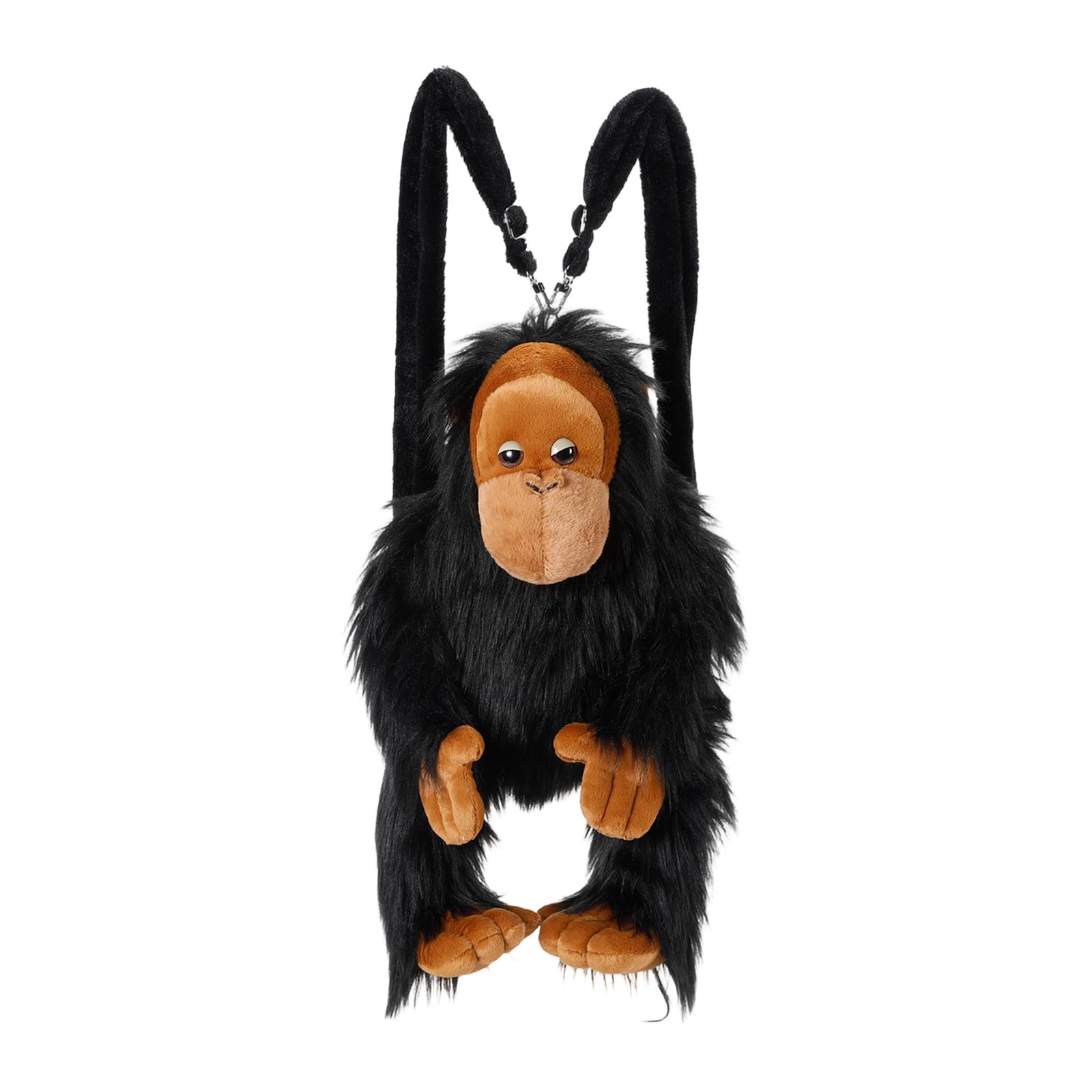 Cute Orangutan Plush Backpack, Creative Stuffed Animal Bag, Soft Cartoon Shoulder Bag For Women And Girls One Size чёрный
Cute Orangutan Plush Backpack, Creative Stuffed Animal Bag, Soft Cartoon Shoulder Bag For Women And Girls One Size чёрный