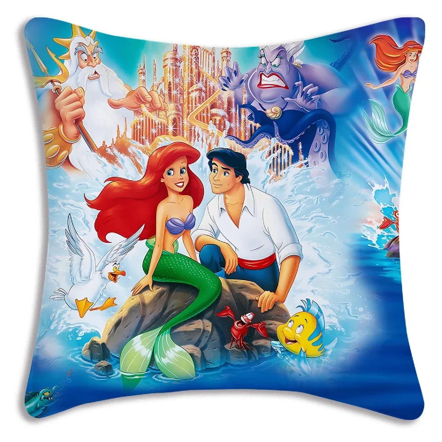 Cartoon Kawaii Ariel princess Pillow s Cartoon Sofa Decorative Home Double-sided Printing Short Plush Cute Cushion zyC,(6) 66x66cm
Cartoon Kawaii Ariel princess Pillow s Cartoon Sofa Decorative Home Double-sided Printing Short Plush Cute Cushion zyC,(6) 66x66cm