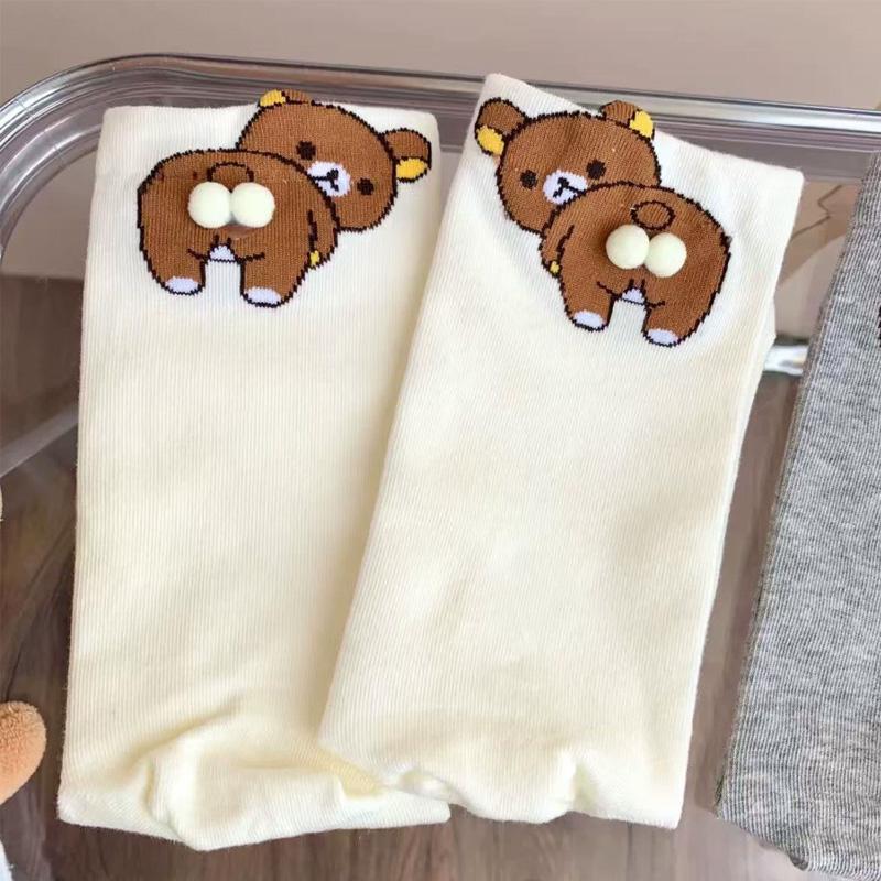 1Pair Cotton Socks Cartoon Three-dimensional Comfortable Little Bear Egg Socks Skin-Friendly Multi-element
1Pair Cotton Socks Cartoon Three-dimensional Comfortable Little Bear Egg Socks Skin-Friendly Multi-element
