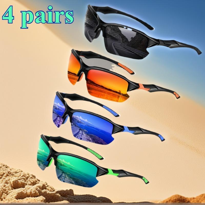 4 шт. Велосипедные солнцезащитные очки, велосипедные очки, солнцезащитные очки, очки для активного отдыха, велосипедные пылезащитные очки
4 шт. Велосипедные солнцезащитные очки, велосипедные очки, солнцезащитные очки, очки для активного отдыха, велосипедные пылезащитные очки