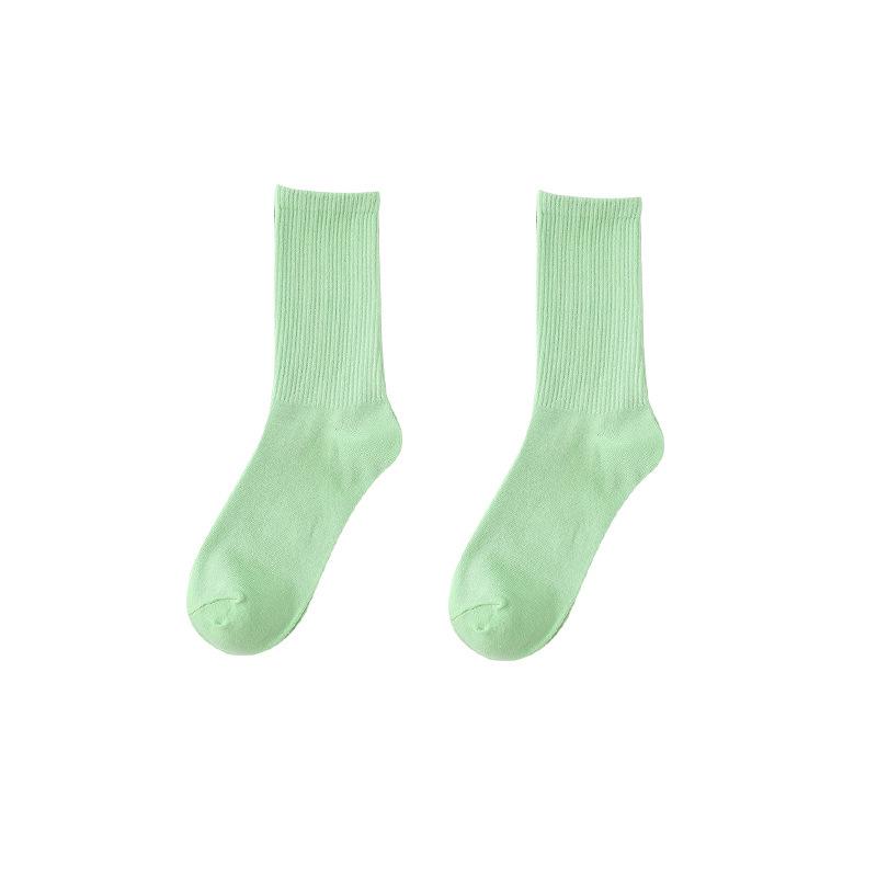 Носки до середины икры конфетных цветов: Тонкий стиль для весны, лета и осени, унисекс хлопковые гольфы до колена, модный парный чисто черный стиль с присборенным верхом. Mid-Calf Socks
Носки до середины икры конфетных цветов: Тонкий стиль для весны, лета и осени, унисекс хлопковые гольфы до колена, модный парный чисто черный стиль с присборенным верхом. Mid-Calf Socks