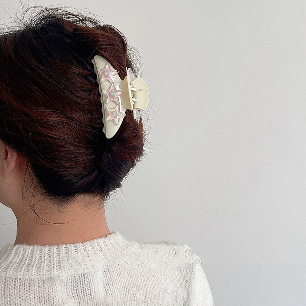 Y2k Style Hair Claw Hair Crab Clip Acrylic Women Shark Clip Korean Hair Clips Star Hair Claw рожевий/бежевий
Y2k Style Hair Claw Hair Crab Clip Acrylic Women Shark Clip Korean Hair Clips Star Hair Claw рожевий/бежевий