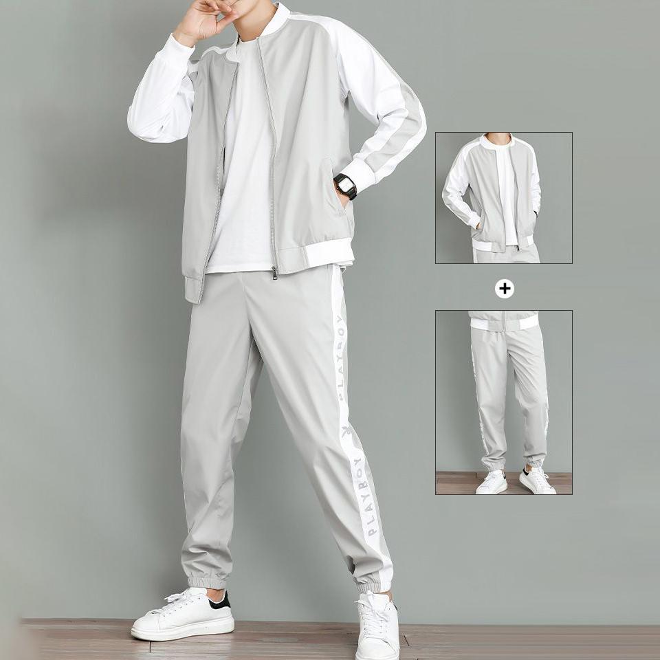 Весна Осень Мужской Однотонный Комплект Куртка+Брюки Спортивный Костюм Мужские Комплекты Повседневный Спортивный Костюм На Молнии Уличная Одежда Хип-Хоп M серый
Весна Осень Мужской Однотонный Комплект Куртка+Брюки Спортивный Костюм Мужские Комплекты Повседневный Спортивный Костюм На Молнии Уличная Одежда Хип-Хоп M серый