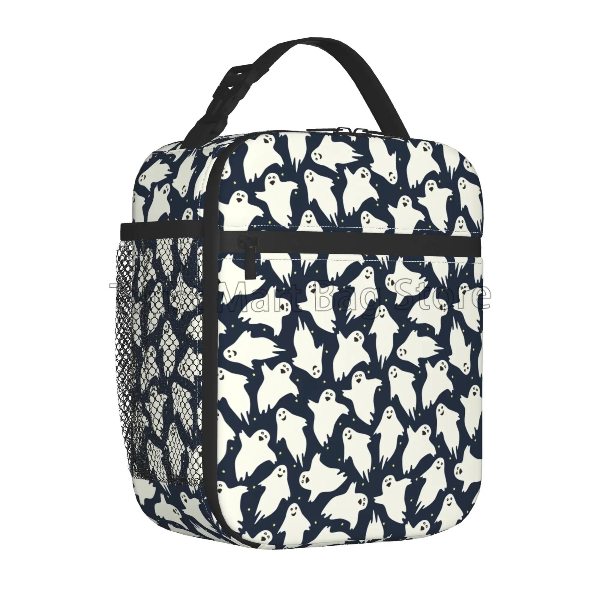 Ghost Boo Pattern Insulated Lunch Bag Reusable Portable Waterproof Cooler Thermal Tote Bag for School Work Picnic Outdoor Travel
Ghost Boo Pattern Insulated Lunch Bag Reusable Portable Waterproof Cooler Thermal Tote Bag for School Work Picnic Outdoor Travel