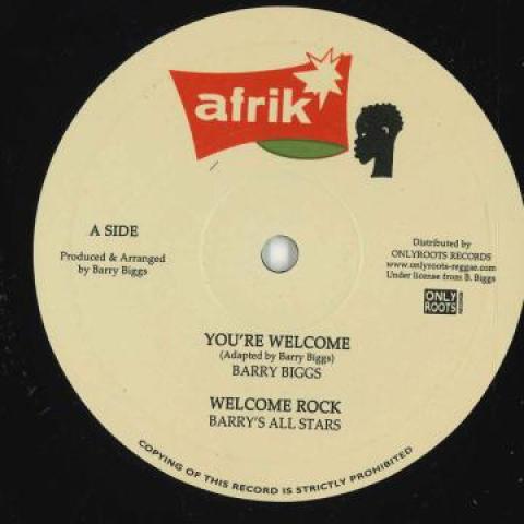 10inch Record BARRY BIGGS / ROBBIE LYN - You re Welcome; Welcome Rock / Welc ORD30 Onlyroots 1976 UK Reggae, Ska & Dub
10inch Record BARRY BIGGS / ROBBIE LYN - You re Welcome; Welcome Rock / Welc ORD30 Onlyroots 1976 UK Reggae, Ska & Dub