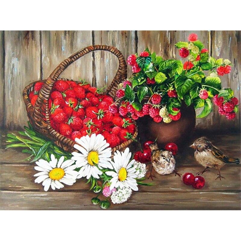 Новый 5D DIY алмазная живопись Клубника Алмазная вышивка Дейзи вышивка крестиком ремесла полная круглая дрель домашний декор художественный подарок Full Round 30x40CM
Новый 5D DIY алмазная живопись Клубника Алмазная вышивка Дейзи вышивка крестиком ремесла полная круглая дрель домашний декор художественный подарок Full Round 30x40CM