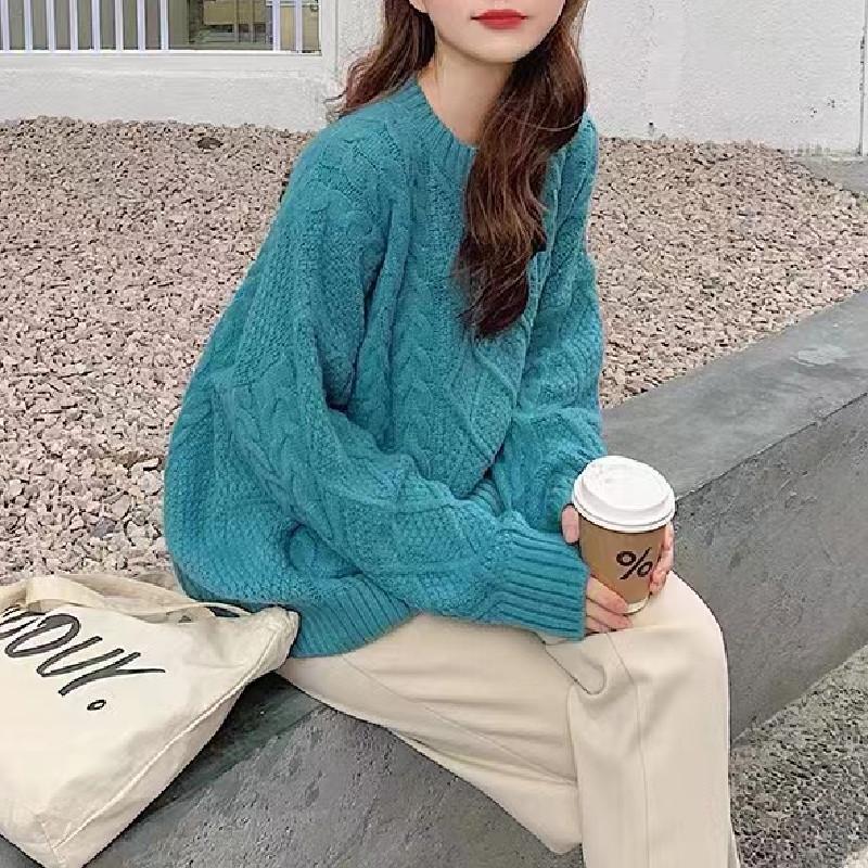 Свитер в повседневном стиле женский осенне-зимний свободный верхняя одежда ретро милый толстый шерстяной утолщенный пуловер свитер крупной вязки One size озеро синий
Свитер в повседневном стиле женский осенне-зимний свободный верхняя одежда ретро милый толстый шерстяной утолщенный пуловер свитер крупной вязки One size озеро синий