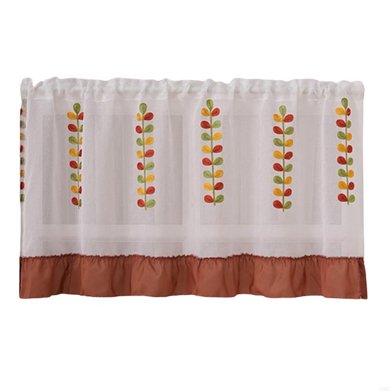 150x60cm Embroidered Flower Dot Curtain Polyester Fabric Light Filtering Window Decoration For Living Room Draps 150 60
150x60cm Embroidered Flower Dot Curtain Polyester Fabric Light Filtering Window Decoration For Living Room Draps 150 60