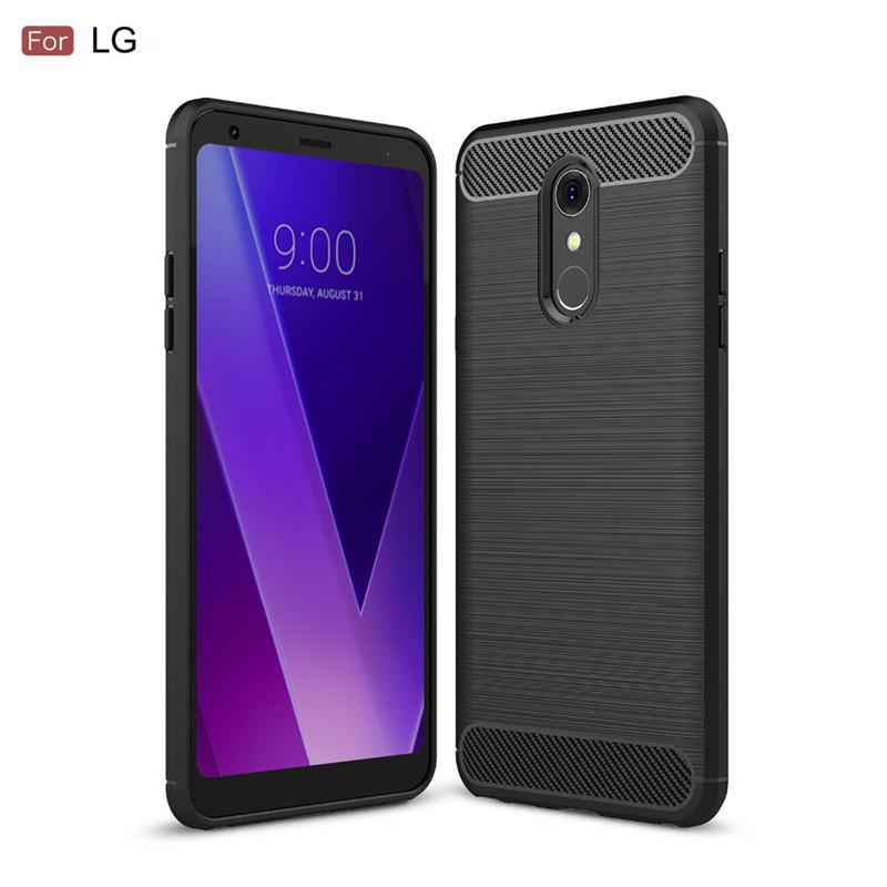 Ударостійка задня кришка для LG Q7 Q7+ Силіконовий чохол із захистом від подряпин для lg q7 alpha LGQ7 Plus Luxury Case з вуглецевого волокна LG Q7 Plus чорний
Ударостійка задня кришка для LG Q7 Q7+ Силіконовий чохол із захистом від подряпин для lg q7 alpha LGQ7 Plus Luxury Case з вуглецевого волокна LG Q7 Plus чорний