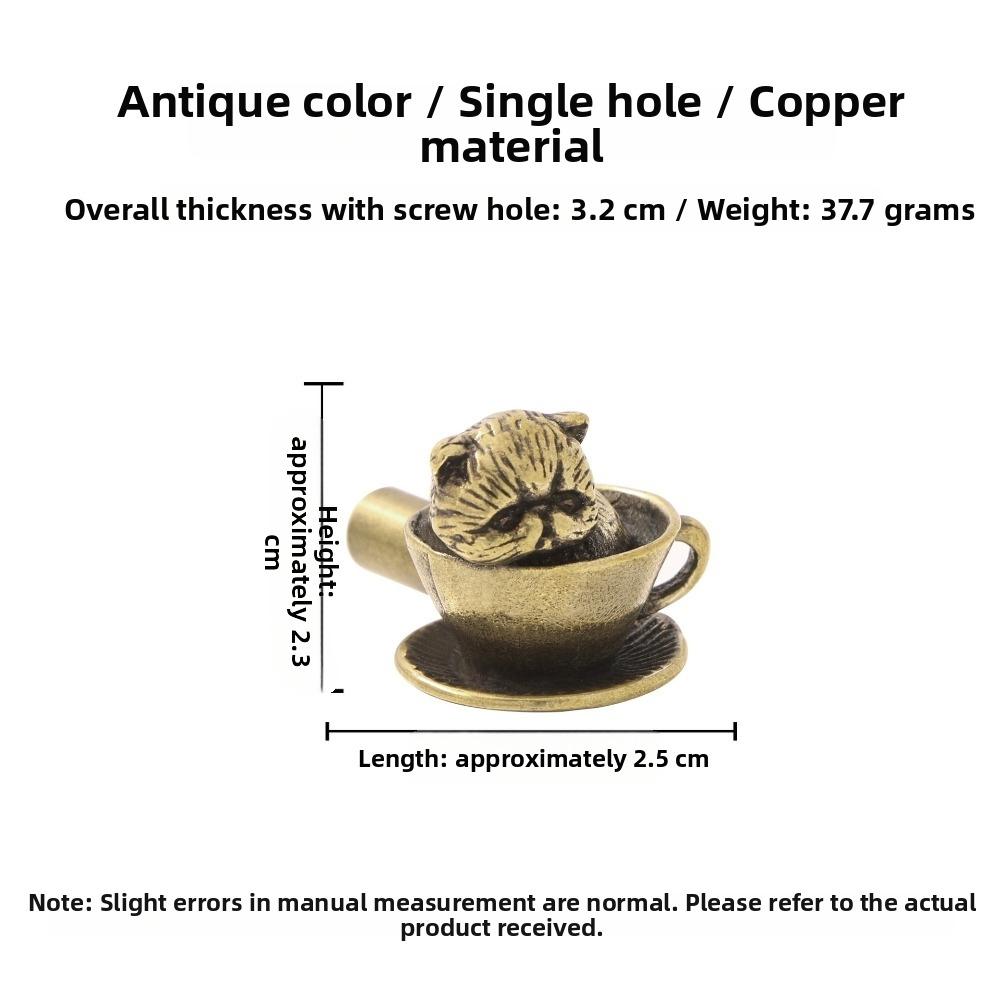 Brass Door Knobs Vintage Cat Cupboard Drawer Pulls New Furniture Handle For Kitchen Wine Cabinet D
Brass Door Knobs Vintage Cat Cupboard Drawer Pulls New Furniture Handle For Kitchen Wine Cabinet D