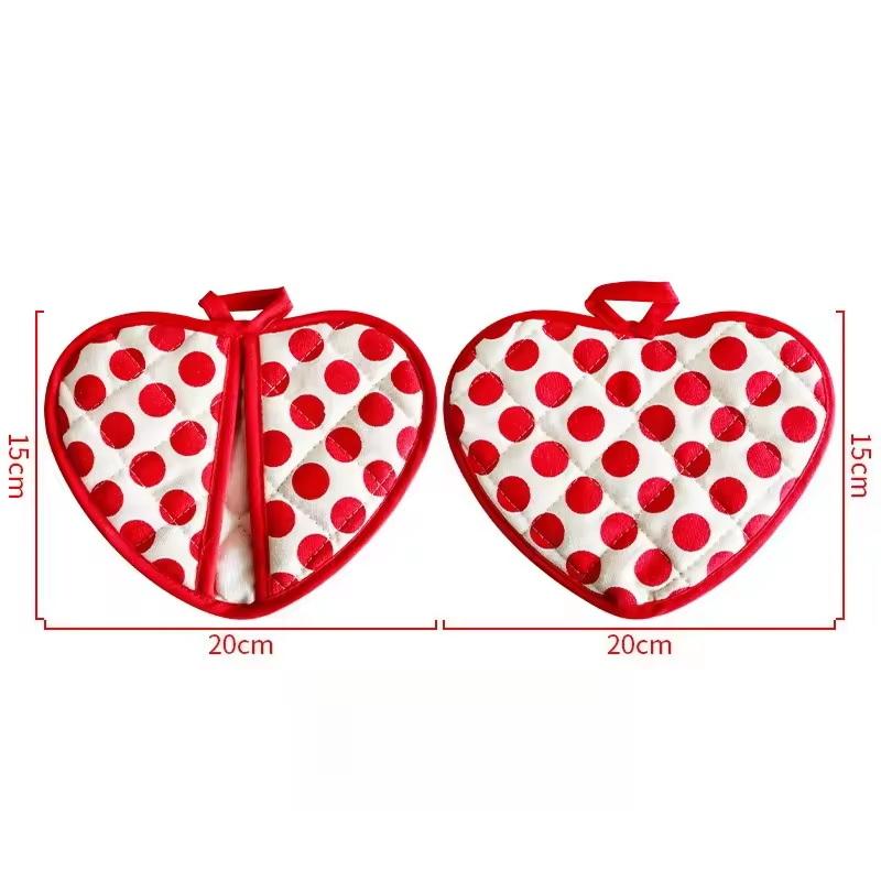Heart-Shaped Hand Clip Heat Insulation Pad Coaster Anti-Scalding Gloves Baking Kitchen High Temperature Resistant Oven 2PCS красный
Heart-Shaped Hand Clip Heat Insulation Pad Coaster Anti-Scalding Gloves Baking Kitchen High Temperature Resistant Oven 2PCS красный