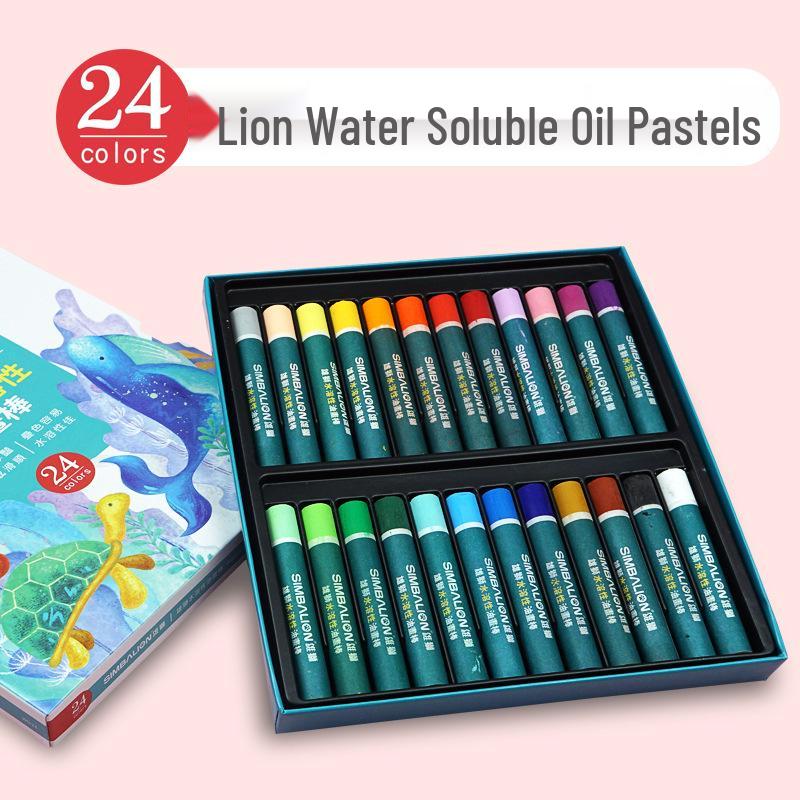 Lion Washable Water Soluble Oil Pastels for Kids – 36 Colors Crayon Set for Kindergarten Art, Doodling, and Painting
Lion Washable Water Soluble Oil Pastels for Kids – 36 Colors Crayon Set for Kindergarten Art, Doodling, and Painting