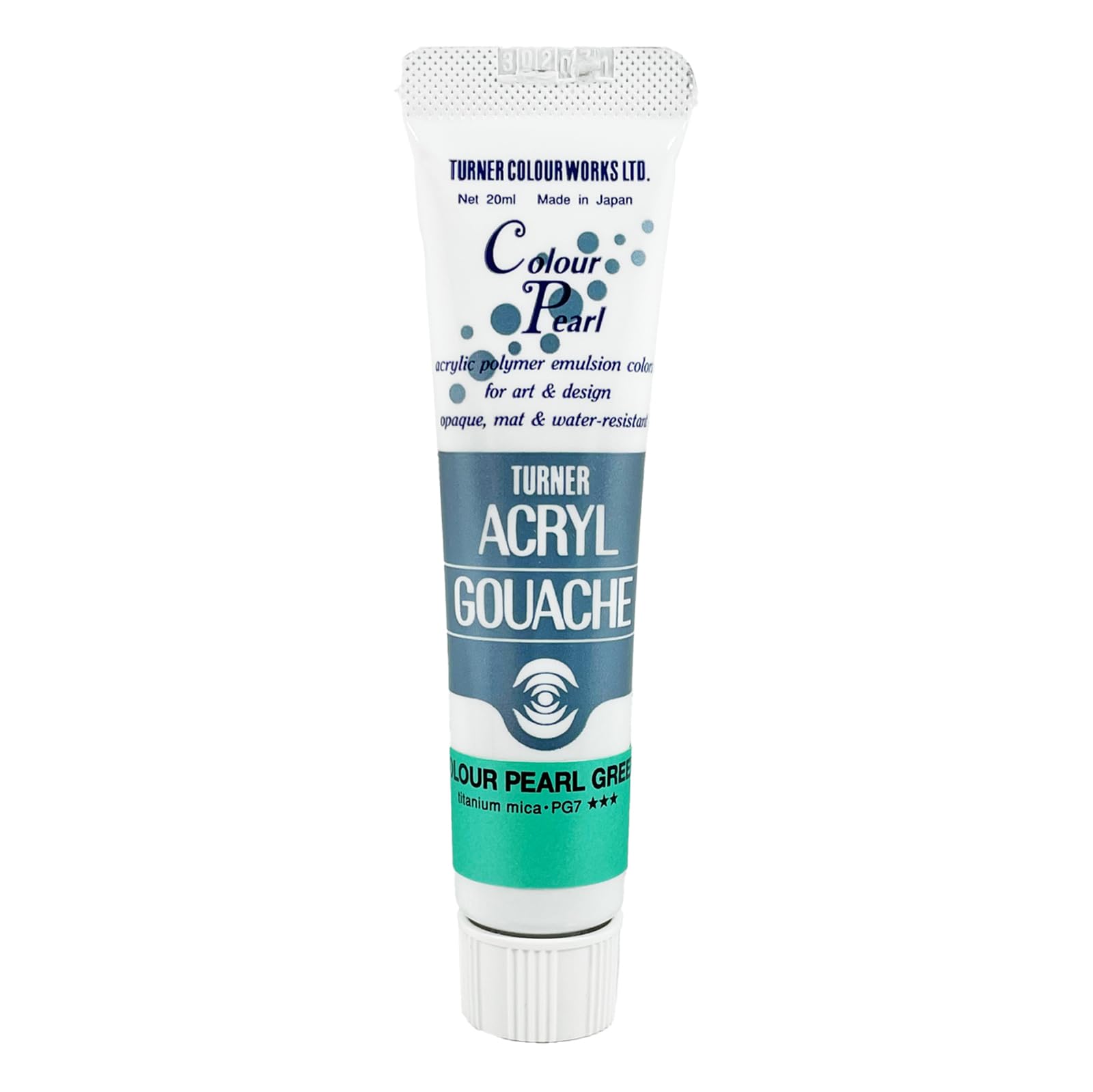 Turner Color Works Acryl Gouache Artist Acrylic Paint - Single 20 ml Tube - Pearlescent Green
Turner Color Works Acryl Gouache Artist Acrylic Paint - Single 20 ml Tube - Pearlescent Green