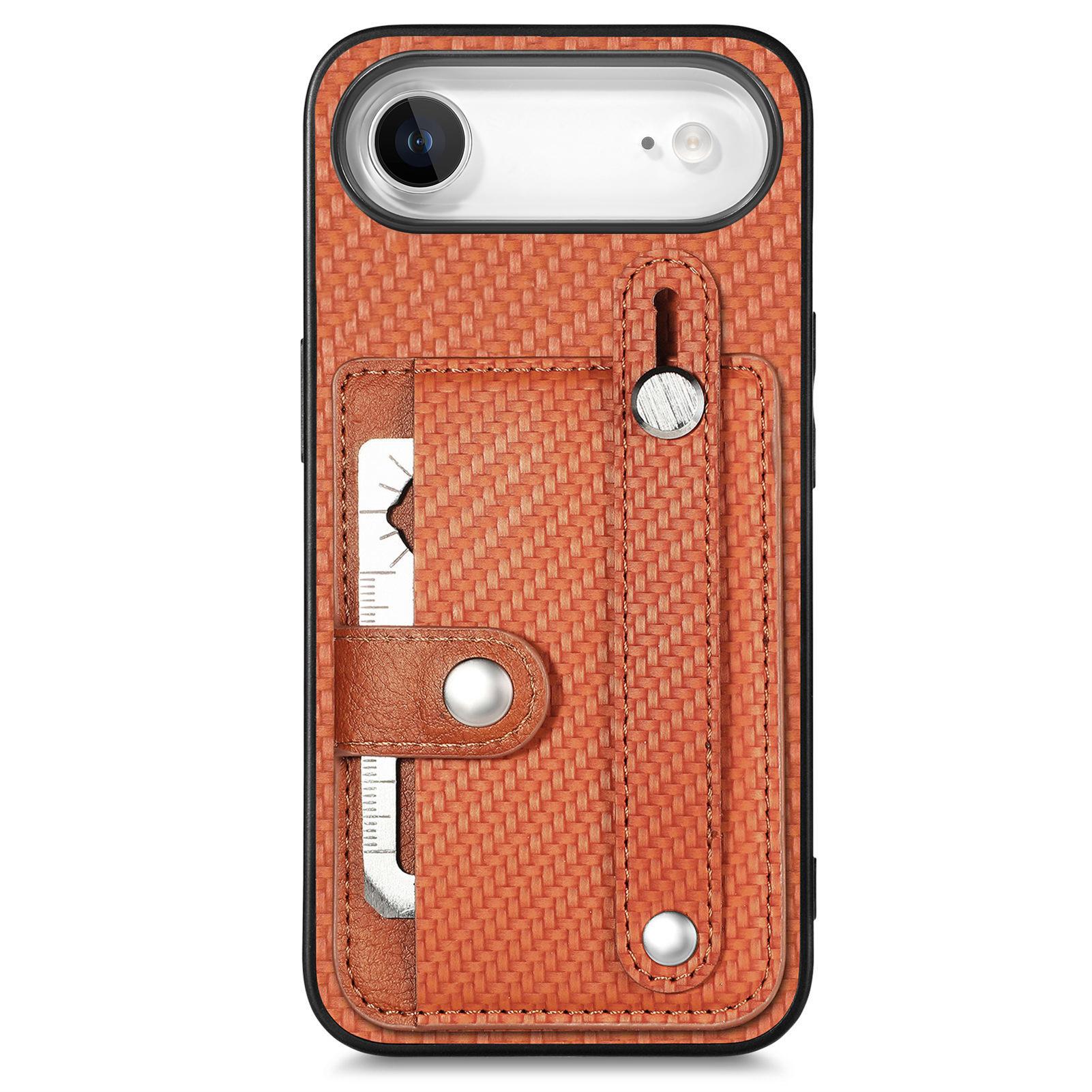 For iPhone Air Case Carbon Fiber Texture Leather Phone Back Cover with Card Holder
For iPhone Air Case Carbon Fiber Texture Leather Phone Back Cover with Card Holder