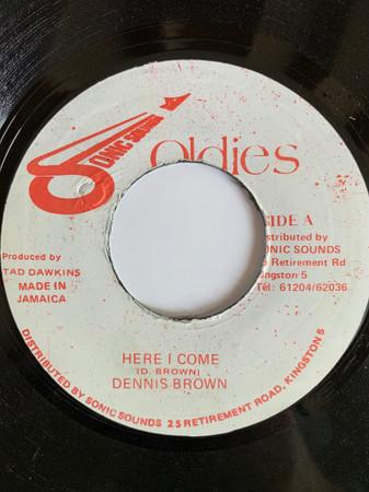 7inch Record DENNIS BROWN Here I Come NONE Sonic Sounds Ol Jamaica Reggae Ska Dub Used
7inch Record DENNIS BROWN Here I Come NONE Sonic Sounds Ol Jamaica Reggae Ska Dub Used