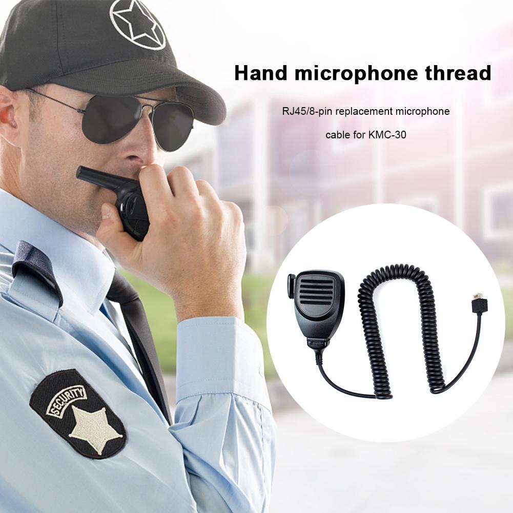 8 Pin Microphone Cable Easy To Install RJ-45 To RJ-45 Connector Heavy Duty Coiled Walkie Talkie Parts for Kenwood KMC-32 KMC-35 spain
8 Pin Microphone Cable Easy To Install RJ-45 To RJ-45 Connector Heavy Duty Coiled Walkie Talkie Parts for Kenwood KMC-32 KMC-35 spain