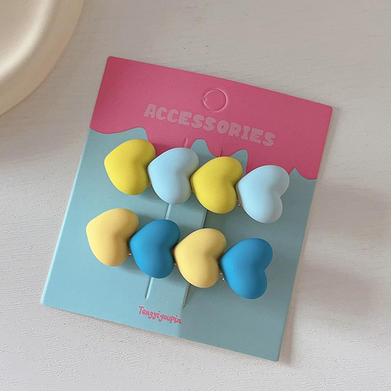 2Pcs Korean Style Love Small Hairclip Child Girl Side Hairpin Clip Hair Accessories Headdress Little Girl Clip Summer Bangs clip жовто-зелений
2Pcs Korean Style Love Small Hairclip Child Girl Side Hairpin Clip Hair Accessories Headdress Little Girl Clip Summer Bangs clip жовто-зелений