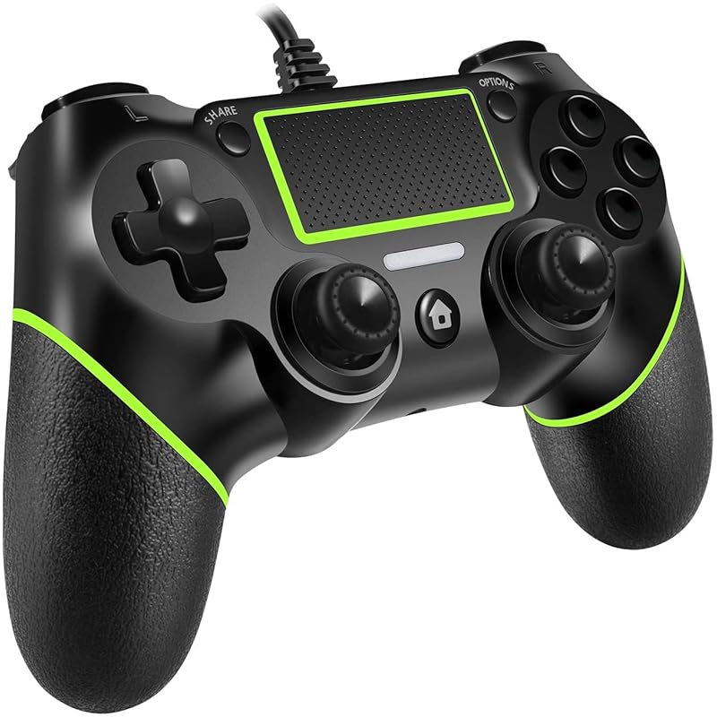 PS 4 controller wired controller PlayStation 4 Vibration motor joystick gamepad PS 4/PS Slimm/PS For Pro and PC (Black Green)
PS 4 controller wired controller PlayStation 4 Vibration motor joystick gamepad PS 4/PS Slimm/PS For Pro and PC (Black Green)