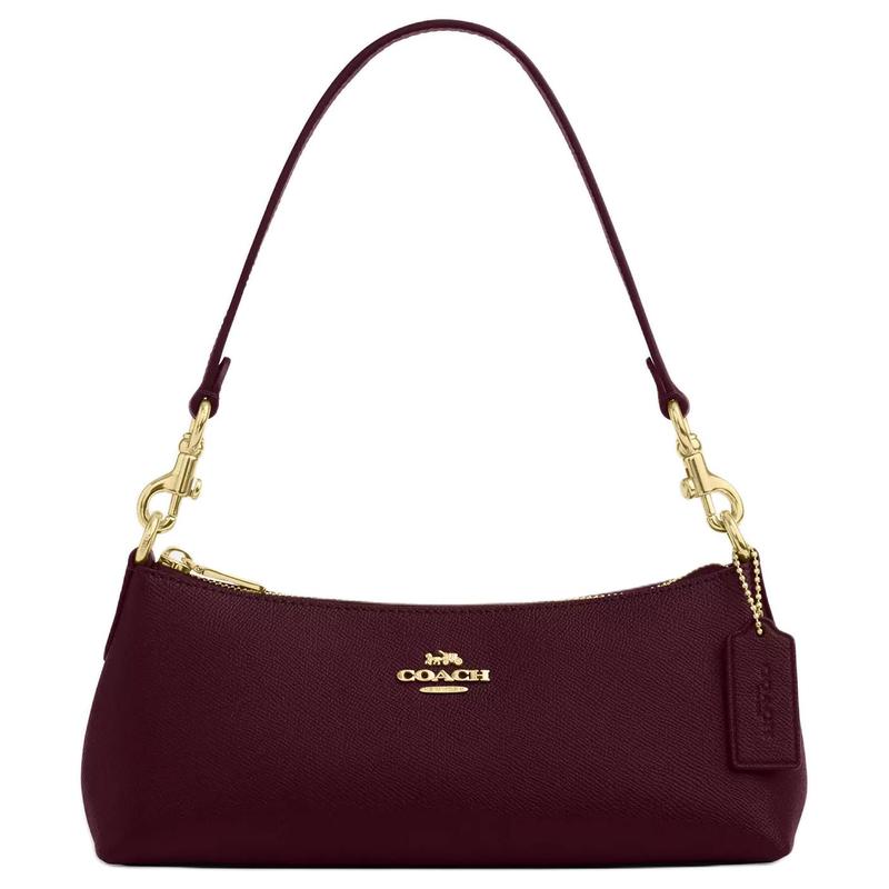COACH Charlotte 25 Detachable Shoulder Strap Gold Hardware Underarm Bag Cross Grain Leather Shoulder Bag Medium Women s Burgundy золотий
COACH Charlotte 25 Detachable Shoulder Strap Gold Hardware Underarm Bag Cross Grain Leather Shoulder Bag Medium Women s Burgundy золотий