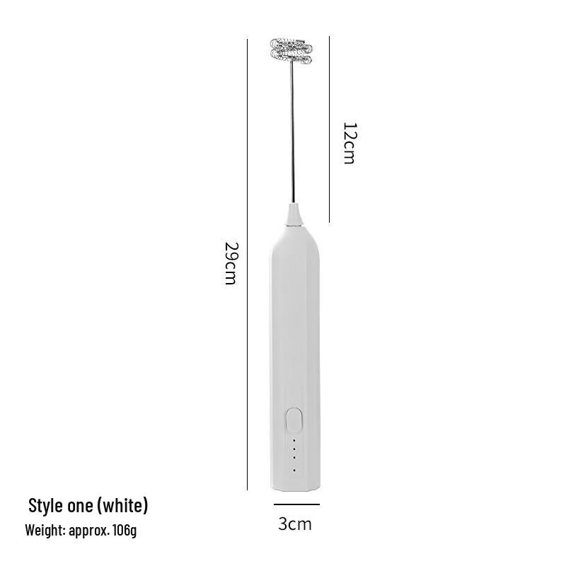 ZISIZ Rechargeable Electric Milk Frother & Egg Beater
ZISIZ Rechargeable Electric Milk Frother & Egg Beater